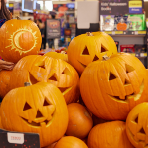Free Tesco Carved Pumpkin